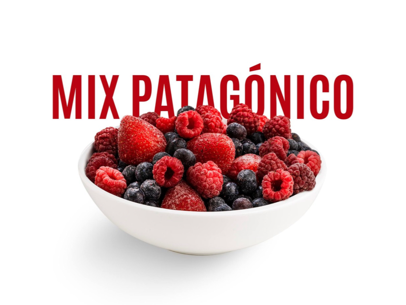 Mix patagonico x 1 kg ( Arandanos, frambueza, frutilla)
