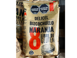 Premezcla Bizcochuelo de Naranja Delicel x 500 gr sin tacc