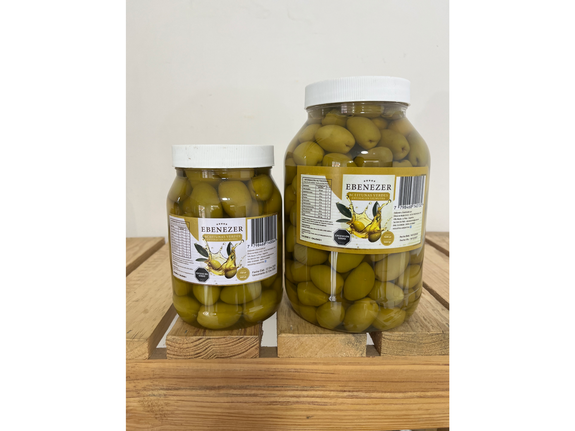 Aceituna Verde N°0 Ebenezer  (arauco)