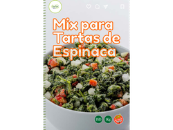 Mix relleno tarta espinca x 1 kg