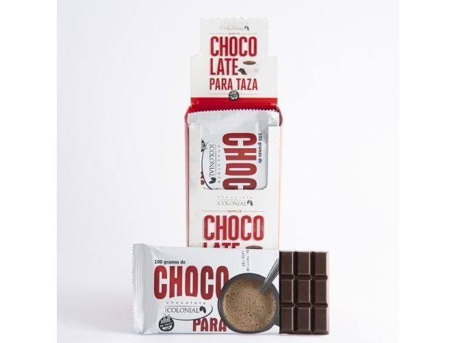 Chocolate para taza semi amargo Colonial tableta 100 gr