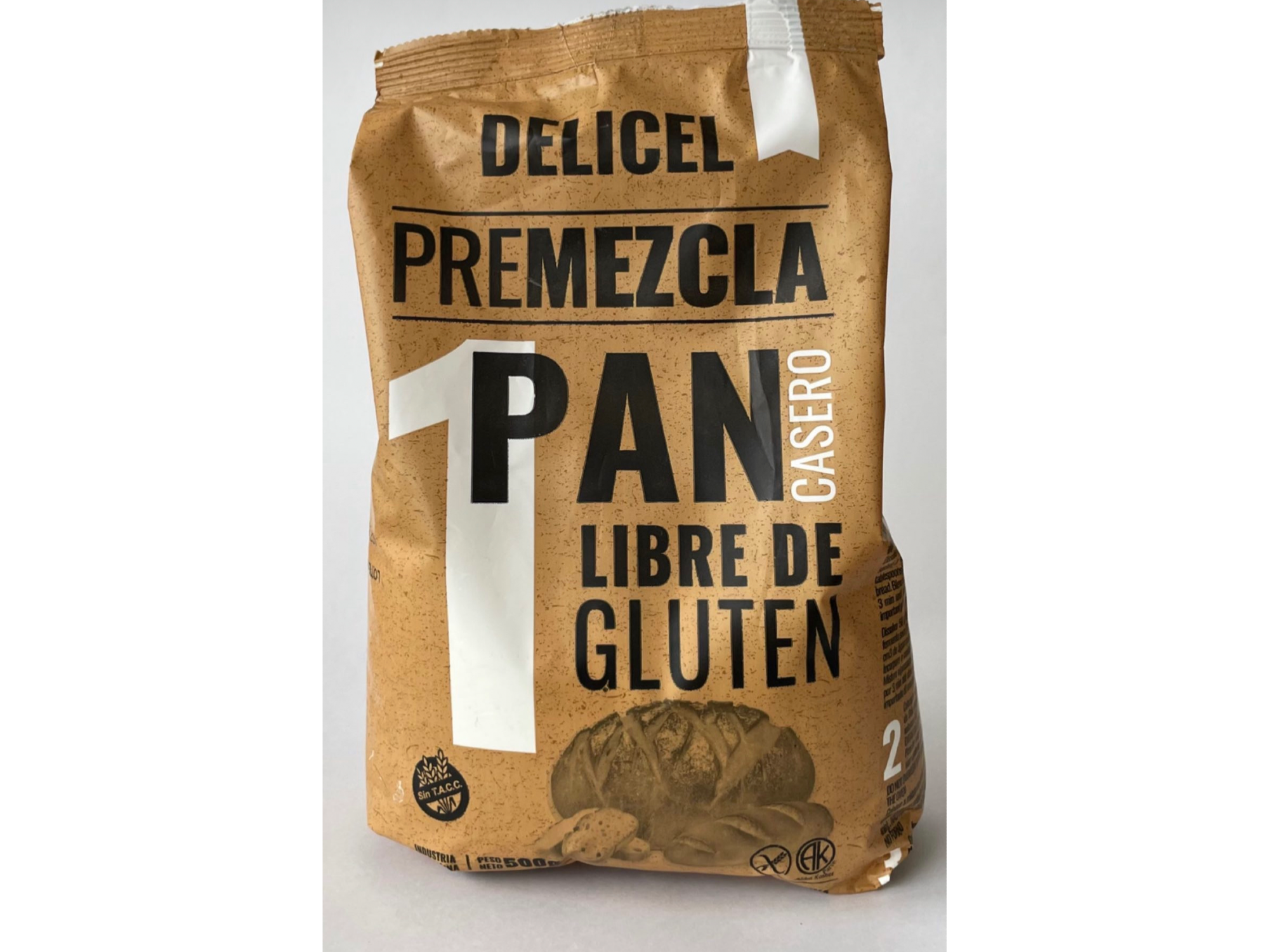 Premezcla Pan Delicel x 500 gr sin tacc