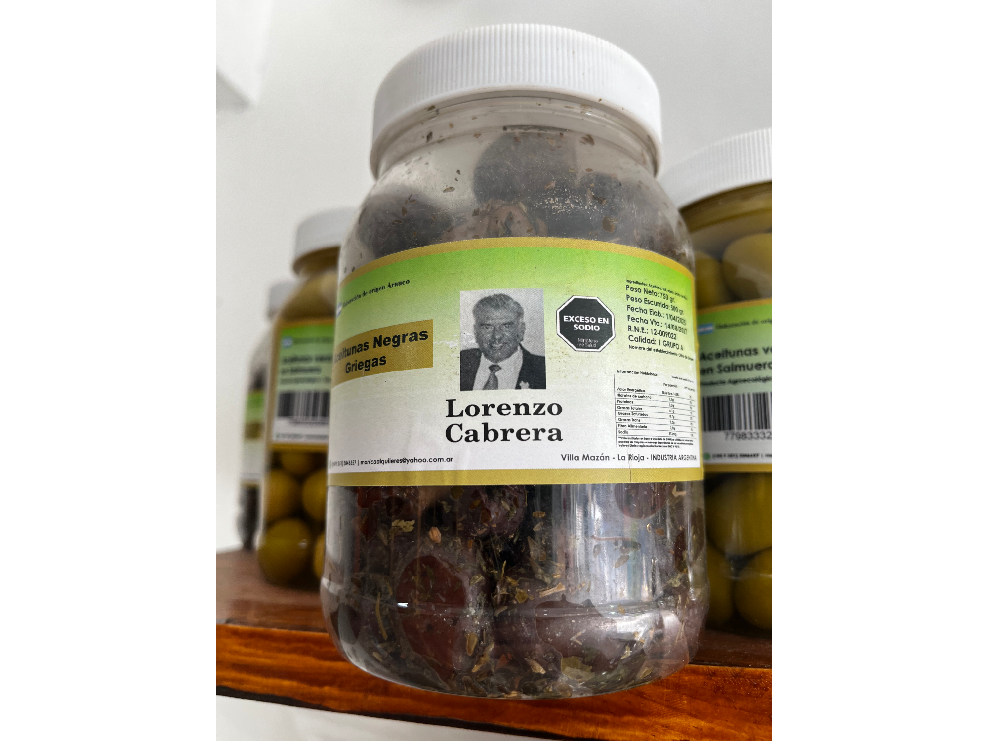 Aceituna negra Griega x 1/2 kg