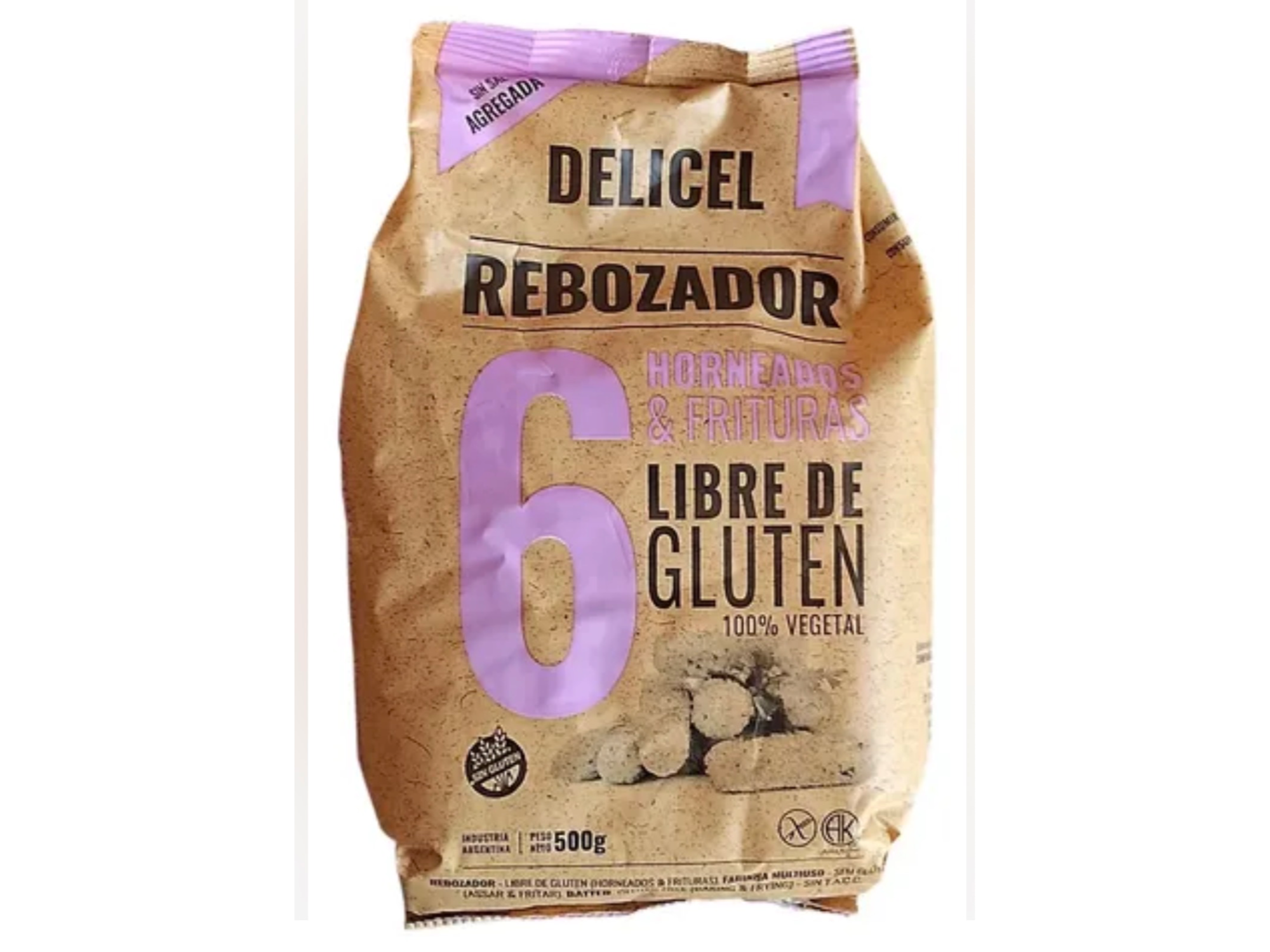 Rebozador Delicel x 500 gr sin tacc