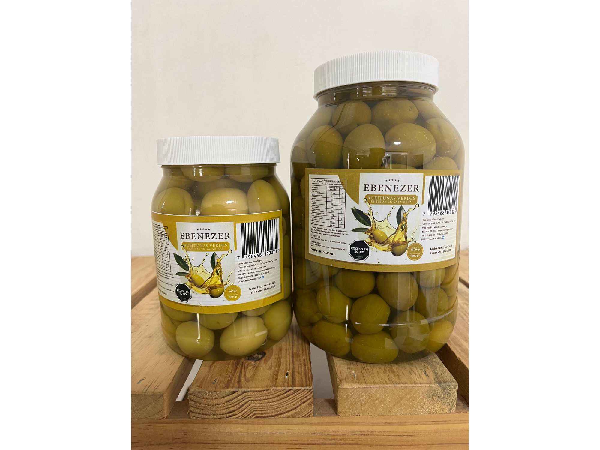 Aceituna Verde N°00  (MANZANILLA) Ebenezer