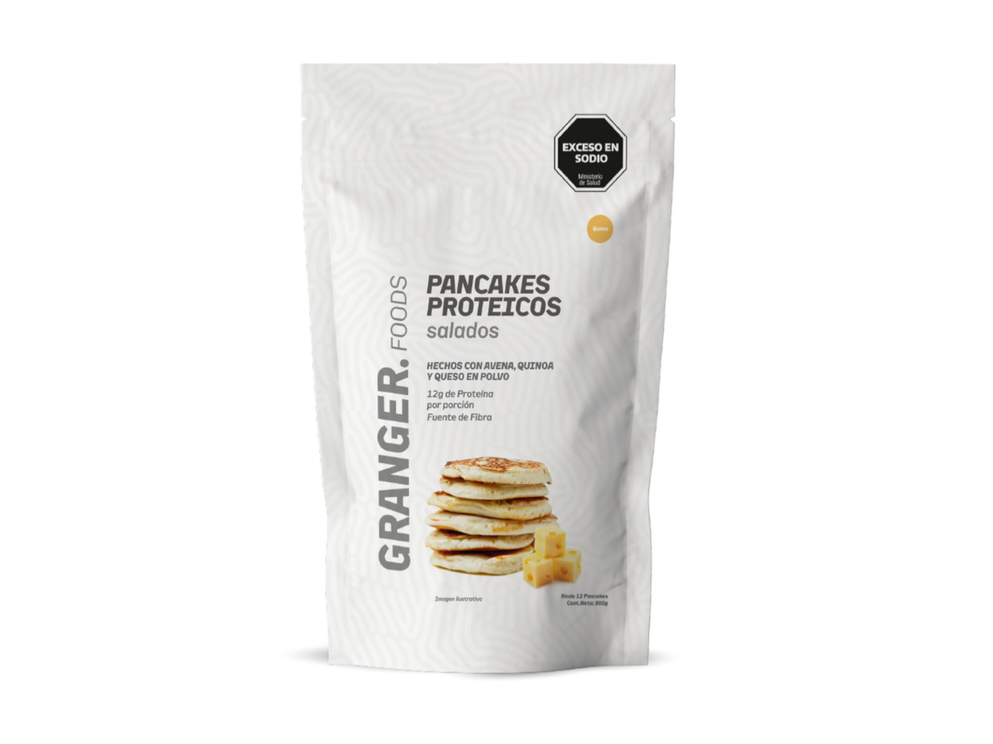 Pancakes proteico salado queso 300 gr