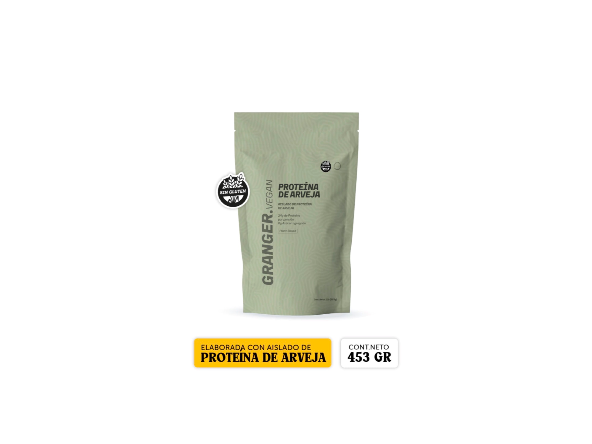 Proteina de arveja x 453 gr