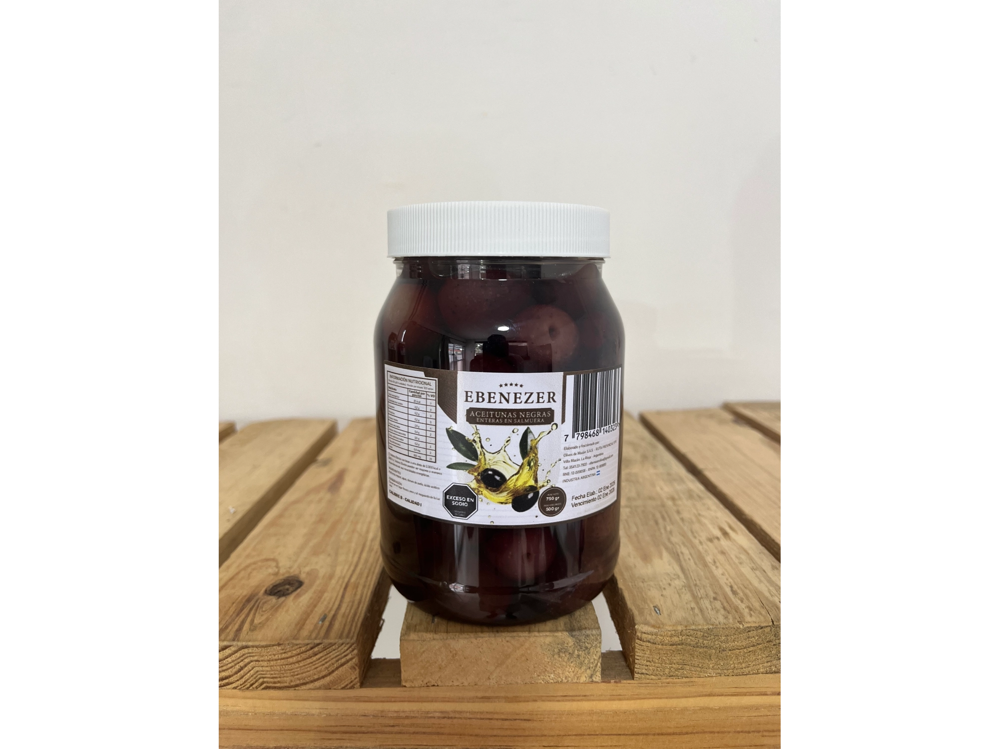 Aceituna Negra N00 Ebenezer x 1/2 kg