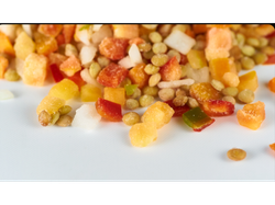 Mix lenteja con vegetales