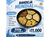 Bandeja Mundial salada 550gr