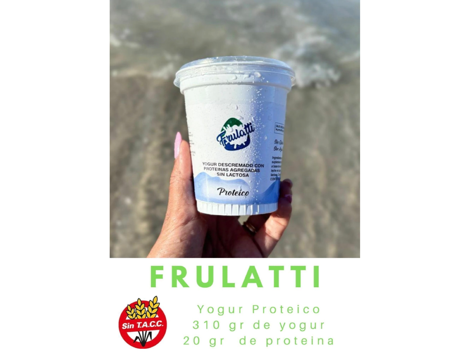 Yogurt bebible desc. Proteico ( 20 gr )  deslactosado 310 cc