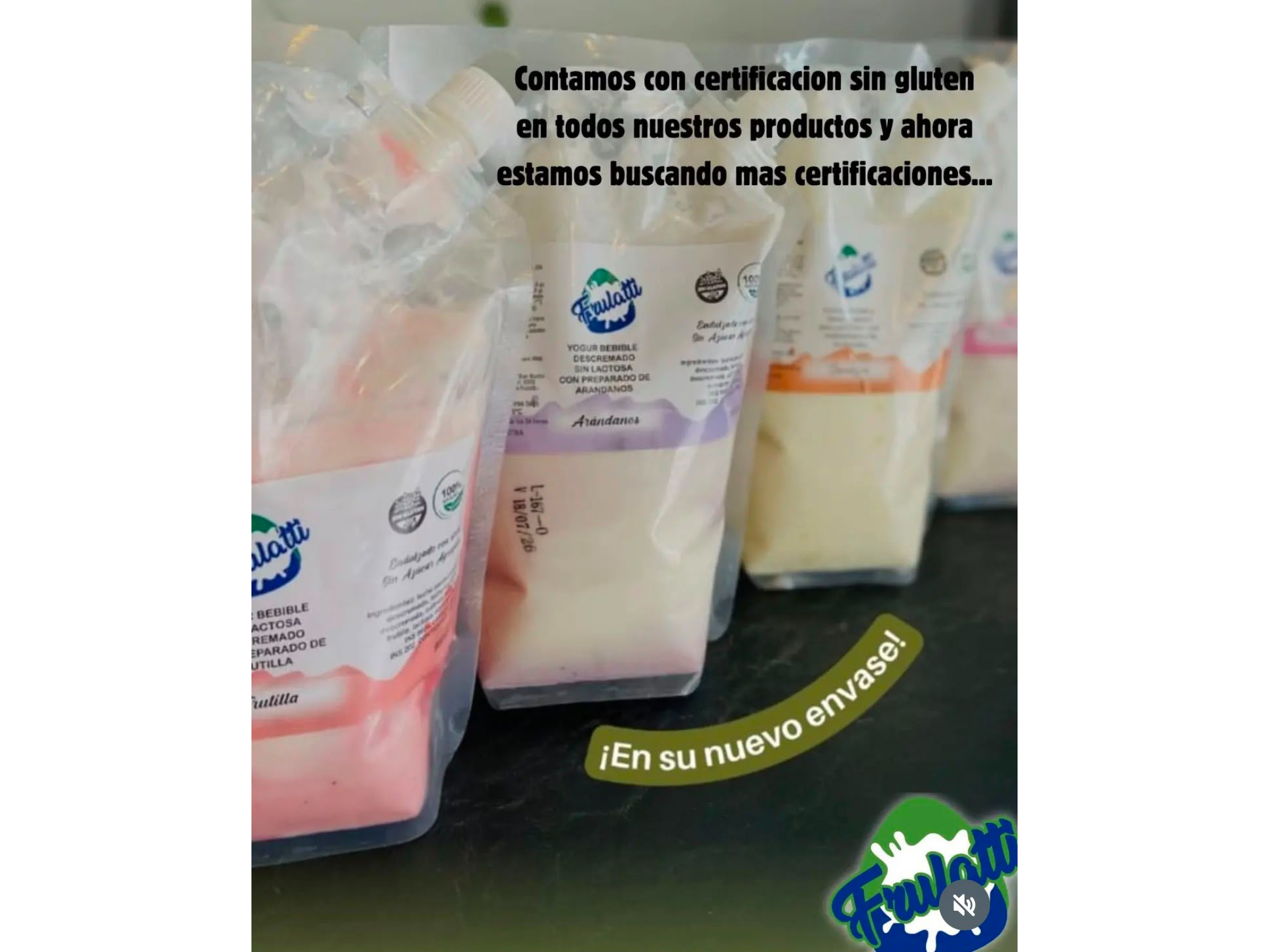 Yogurt bebible descremado sin lactosa Doypack 960 cc ( sin azucar )