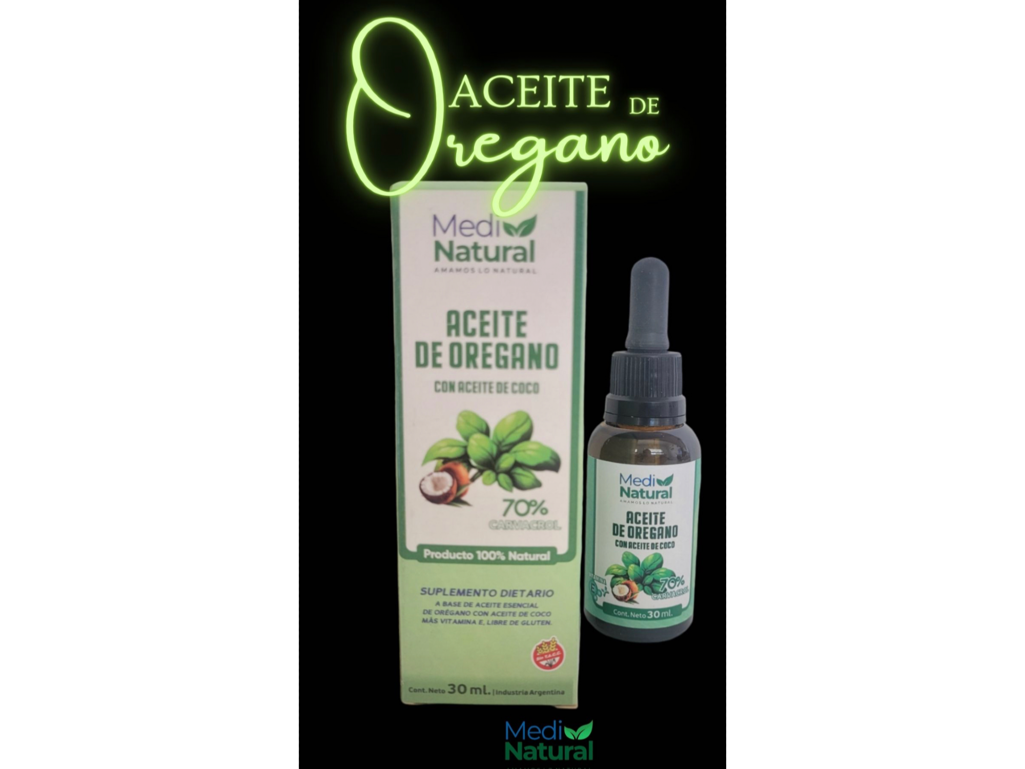 Aceite de Orégano 30 ml