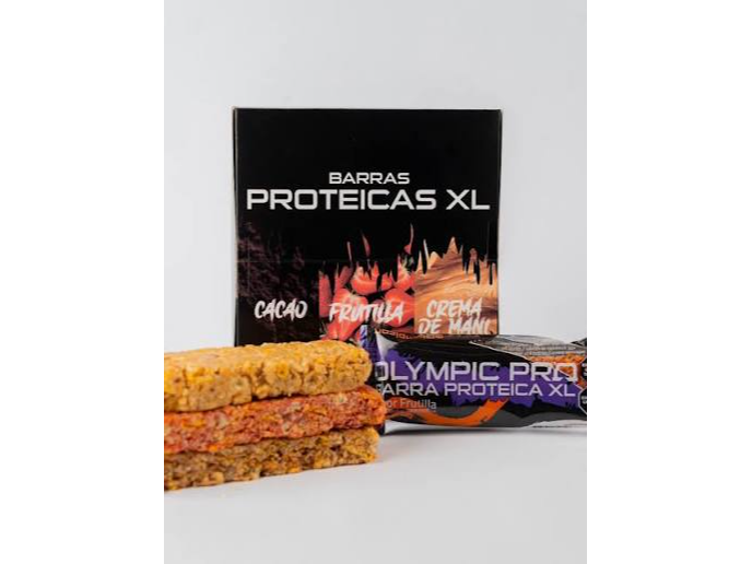 Barra de cereal Proteica Olympic 60gr (30% proteina)