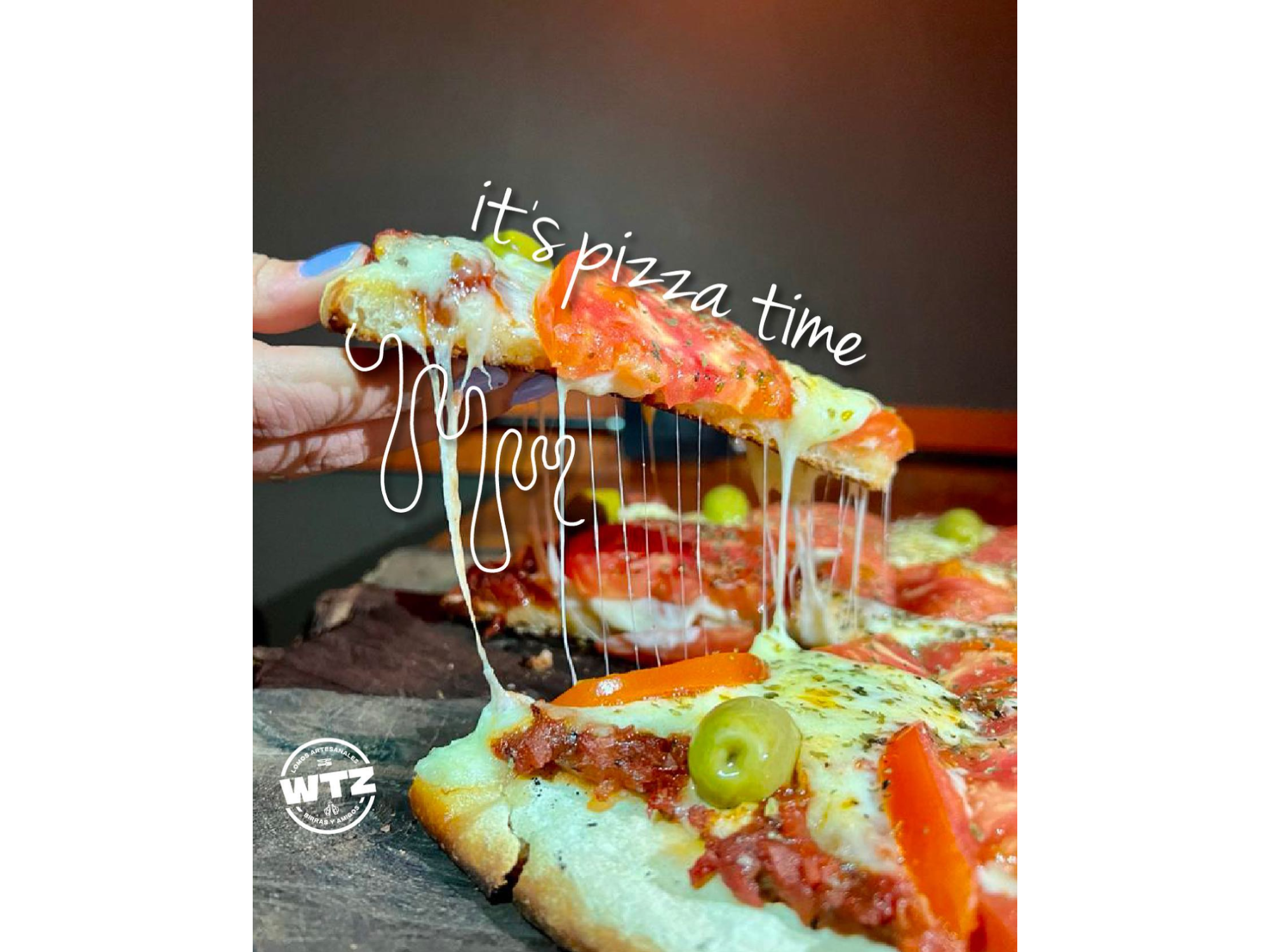 1/2 PIZZA MUZZA CLÁSICA