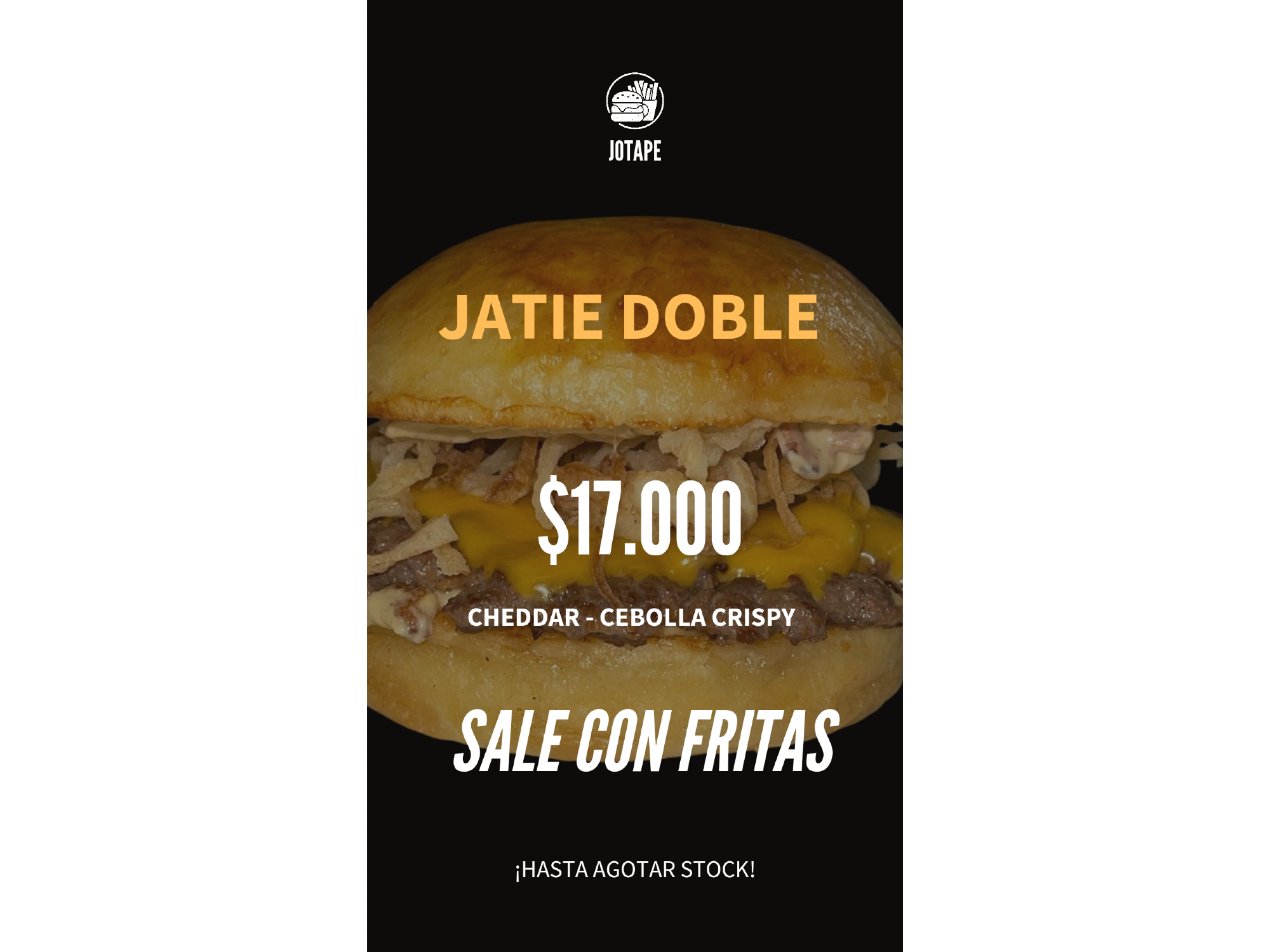 Jatie doble con Papas