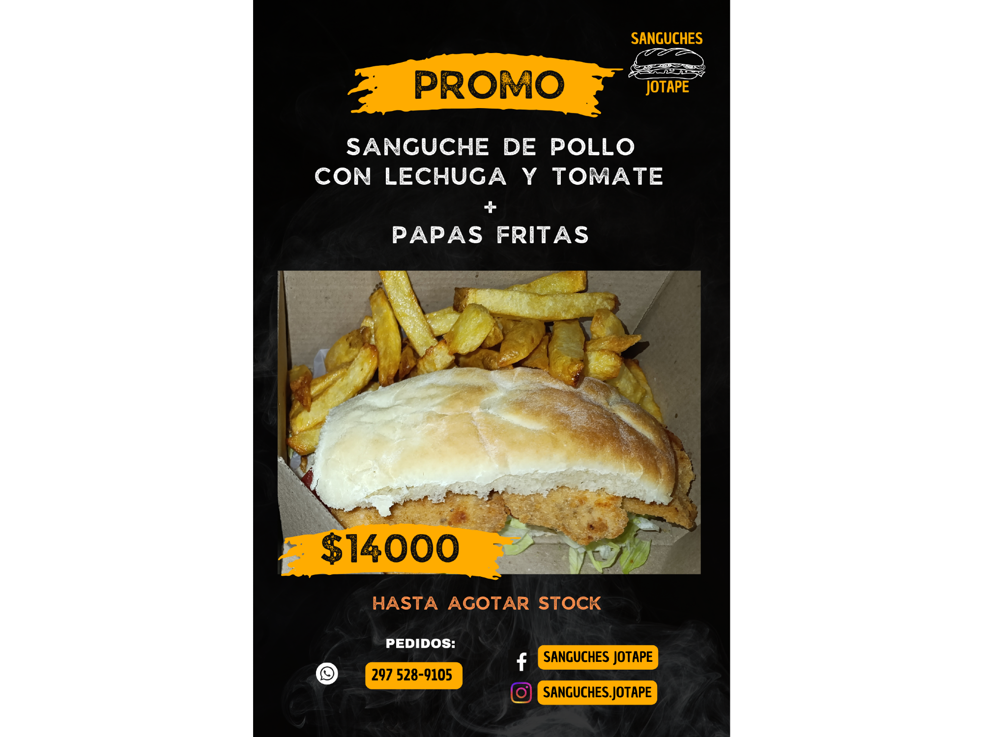 Milanesa de Suprema con Lechuga y Tomate - con Papas