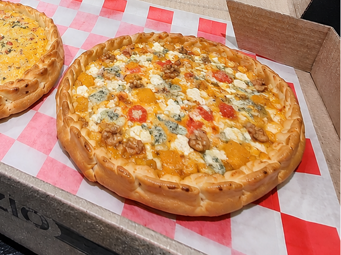 Calabaza, Roquefort y Ricota
