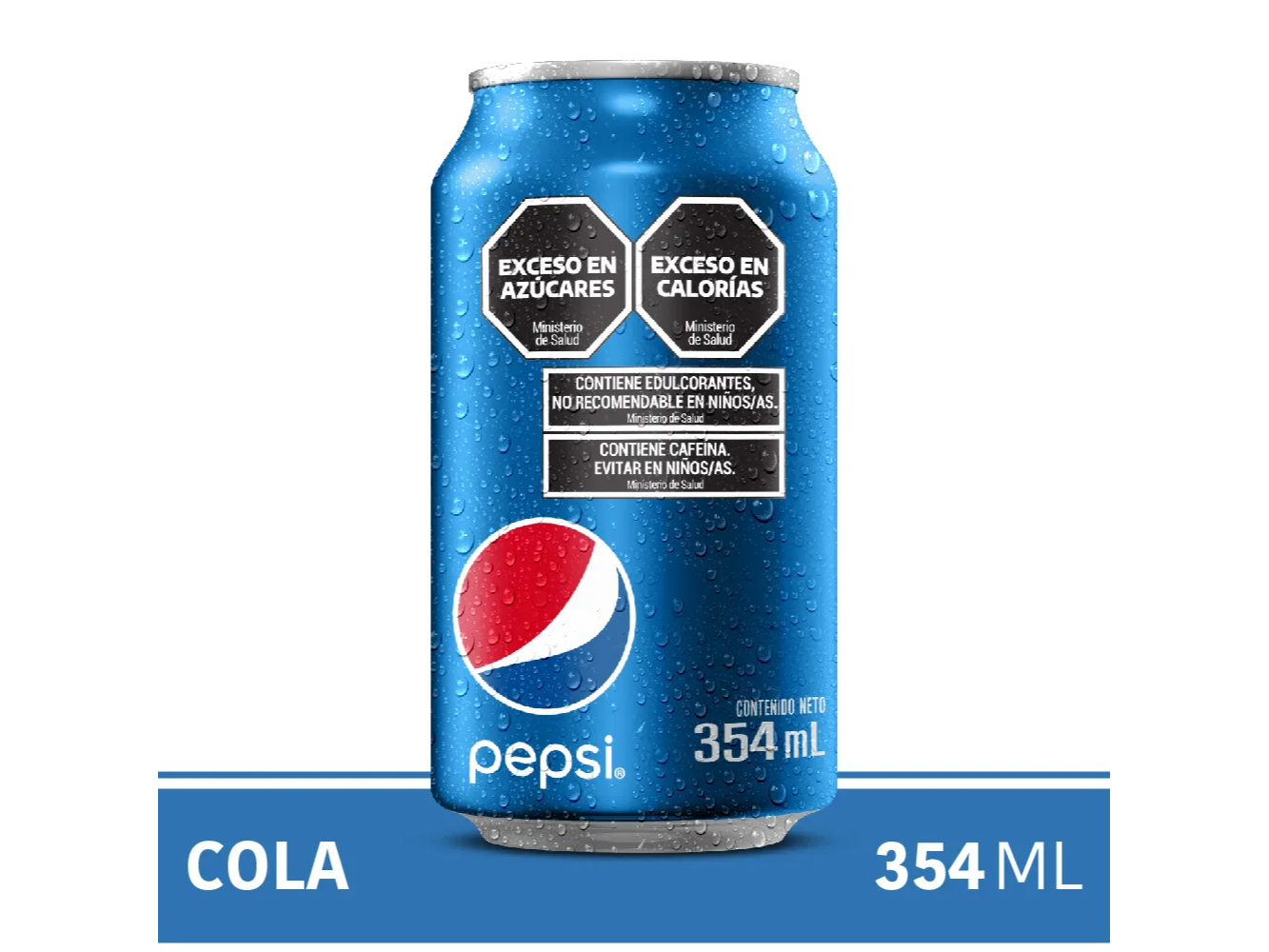 Pepsi común x354ml