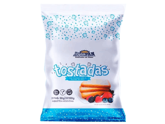 TOSTADAS INTIPAN SIN TACC X 150 GR