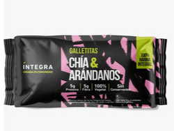GALLETITAS INTEGRA CHIA Y ARANDANO
