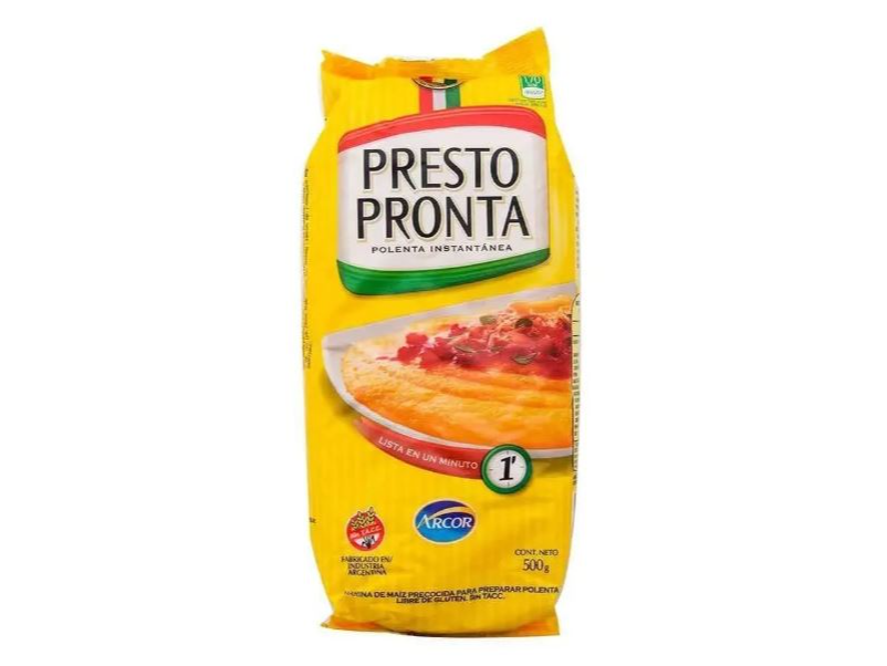POLENTA PRESTO PRONTA X 490 GR