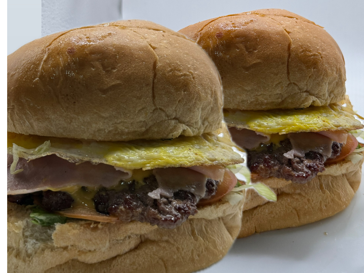 2 HAMBURGUESAS COMPLETAS