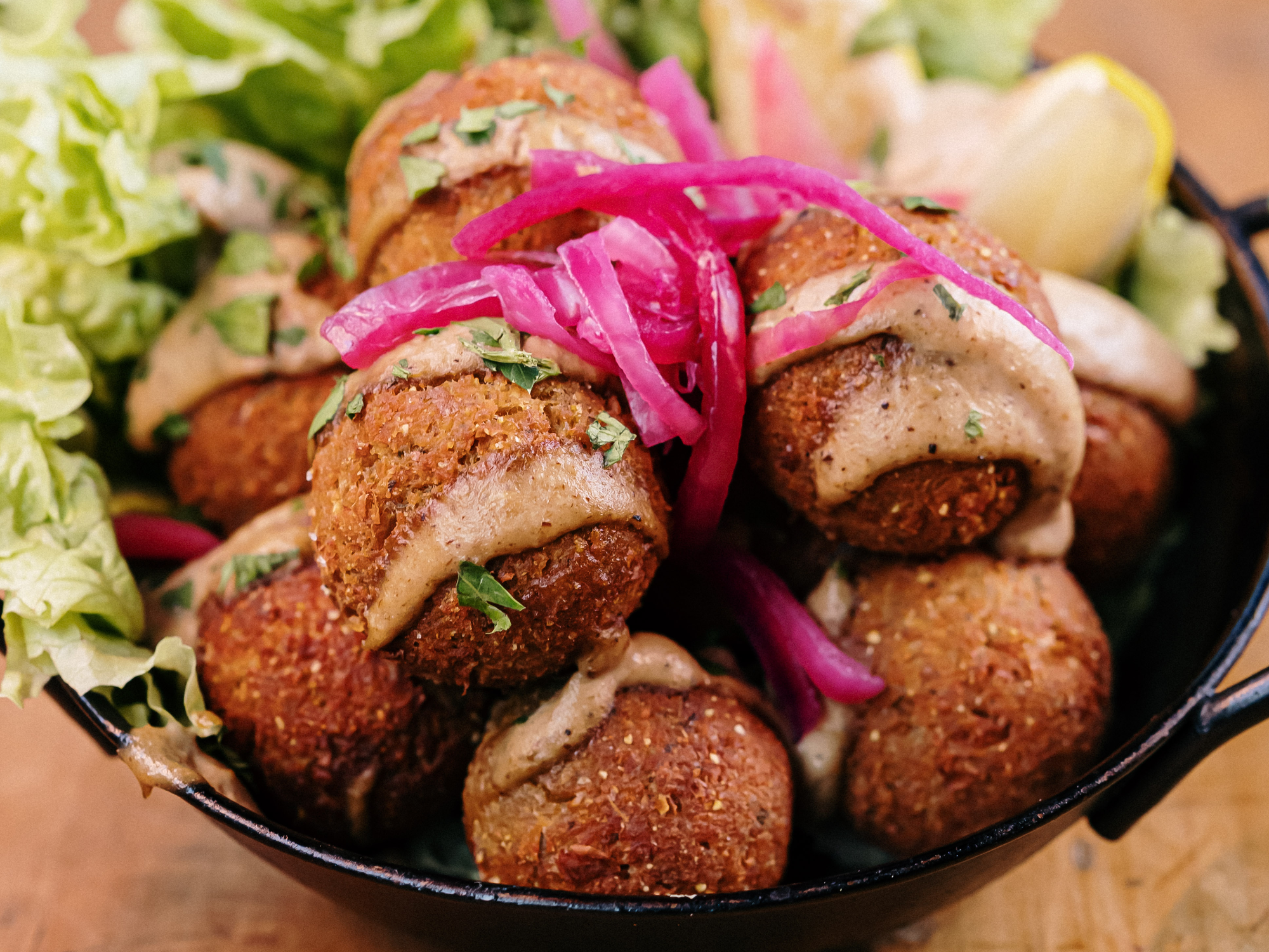 CROQUETAS DE FALAFEL