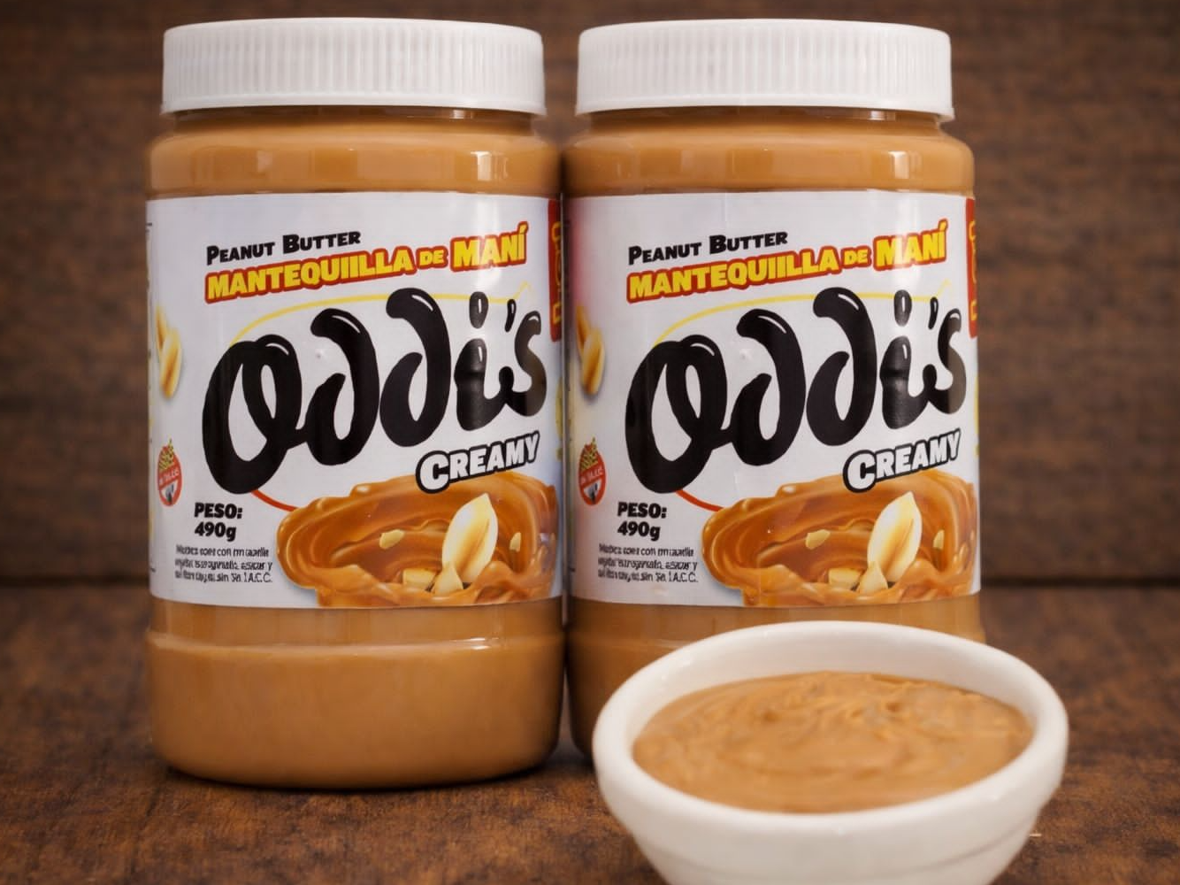 PASTA DE MANÍ ODDIS CREMOSA x490grs