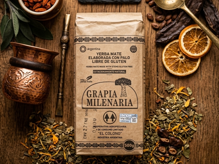 YERBA GRAPIA MILENARIA AGROECOLOGICA