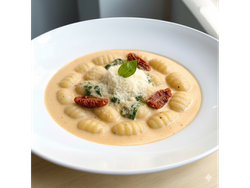 Ñoquis con Salsa de la Casa