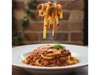 Fettuccinis con Salsa Boloñesa