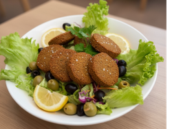 Ensalada Toscana y Falafel