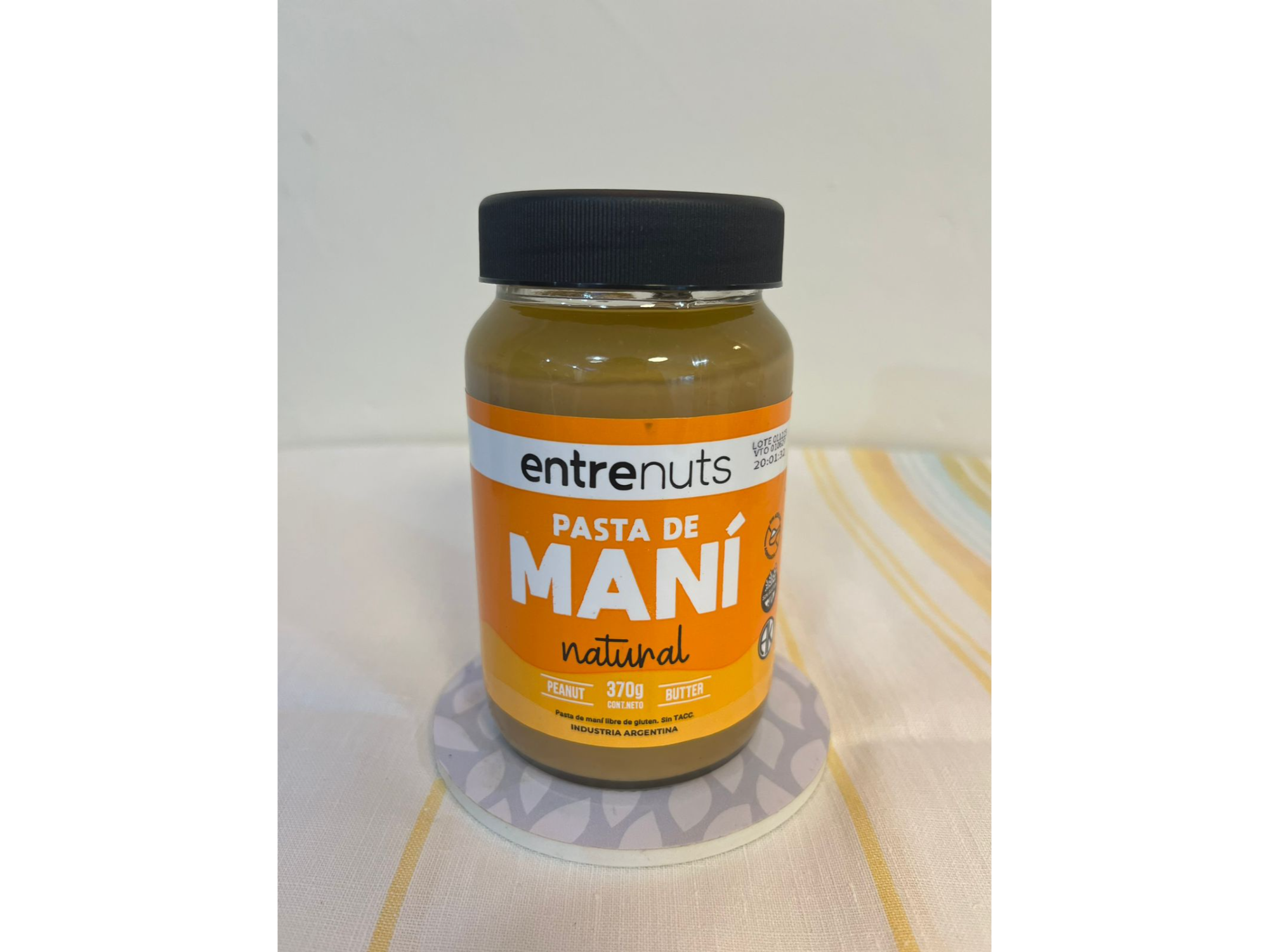 Pasta De Maní (NATURAL)