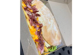 Lomo chedar y baicon