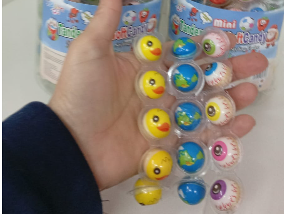 MINI GOMITA EN TIRA EN TARRO X 30 unid. - COD.: 509