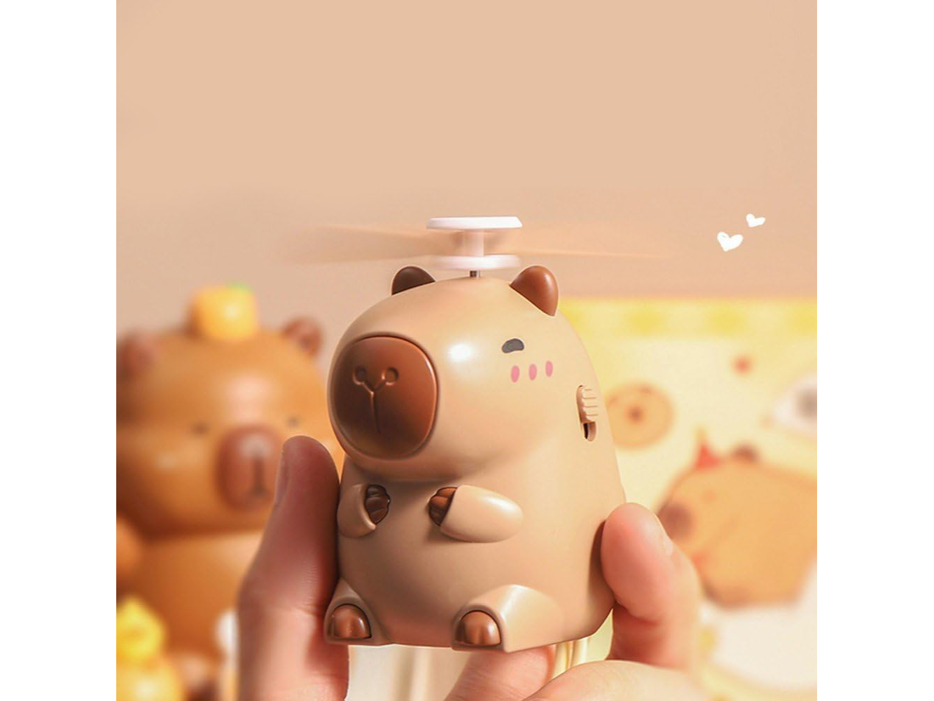 MINI VENTILADOR "CAPYBARA" - COD.: 312