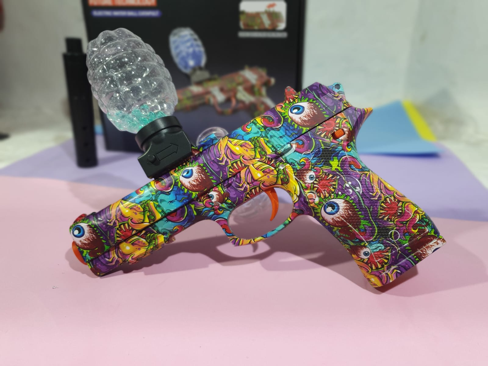PISTOLA HIDROGEL "BERETTA M92" VERSION PREMIUM - COD.: 582 de Sin Igual Tienda