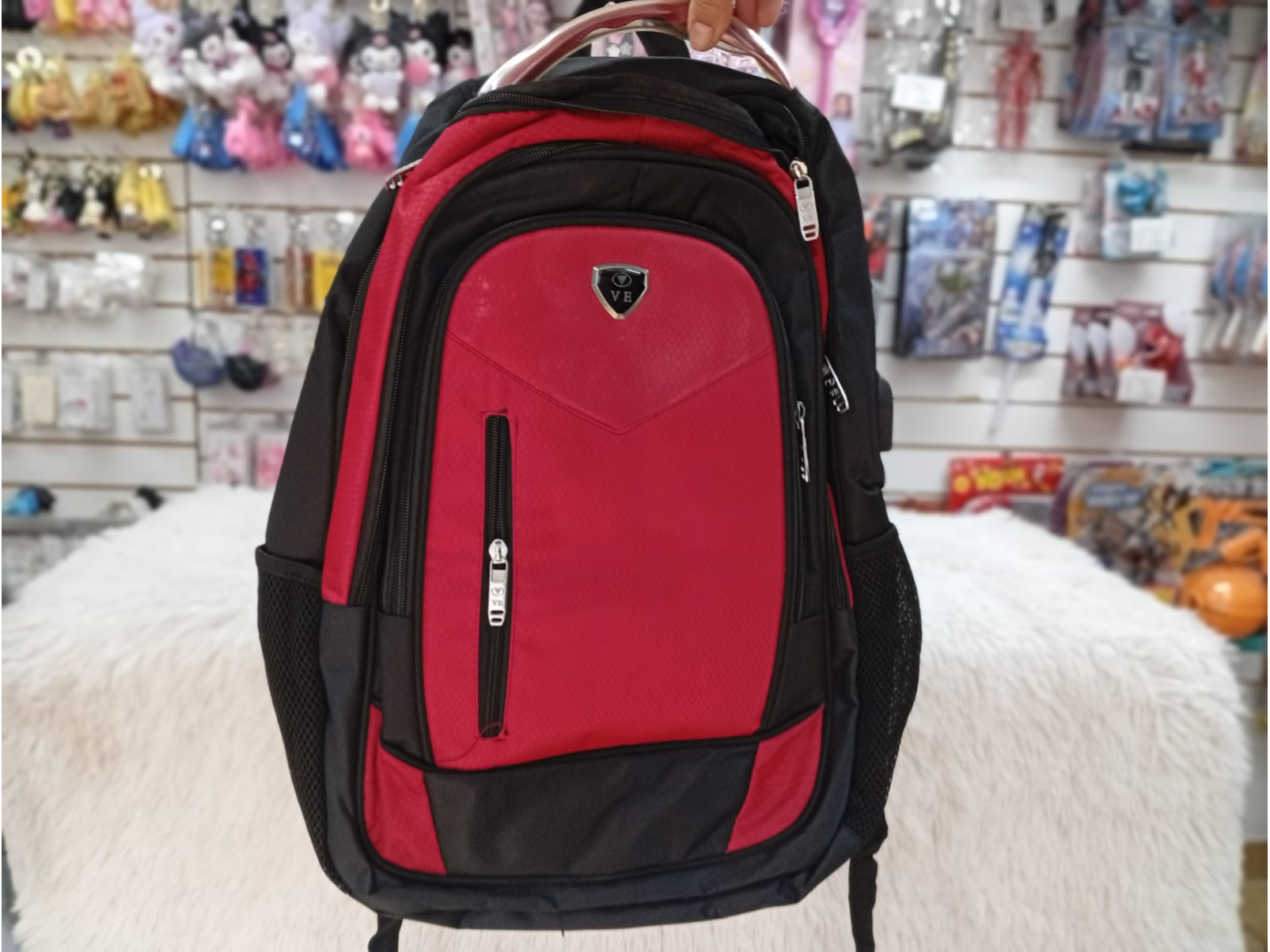 MOCHILA LONA REFORZADA "VE BAGS" 100% CALIDAD - COD.: 329