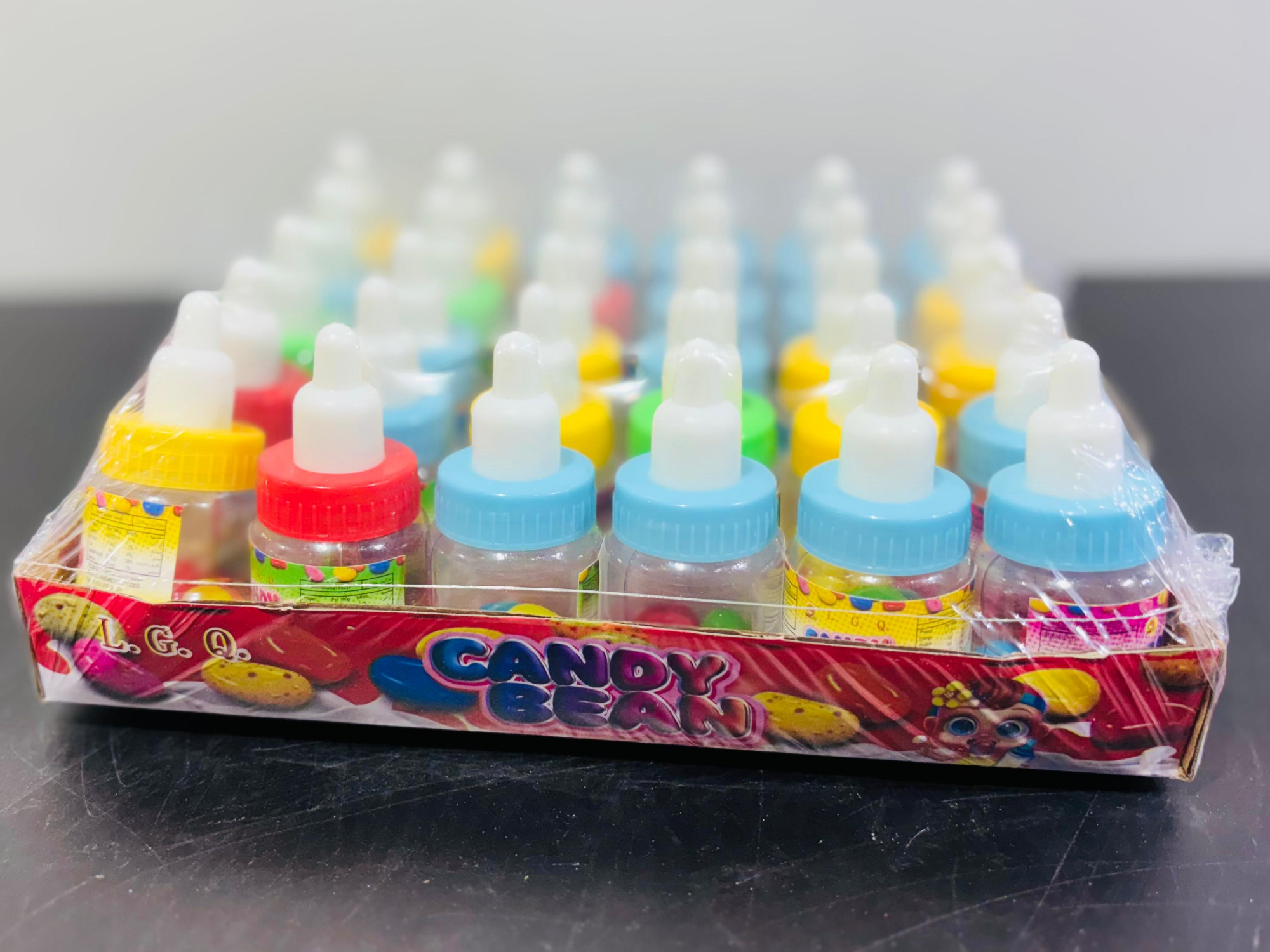 CARAMELOS EN BIBERON "CANDY BEAN" X 30 unid. - COD.: 244