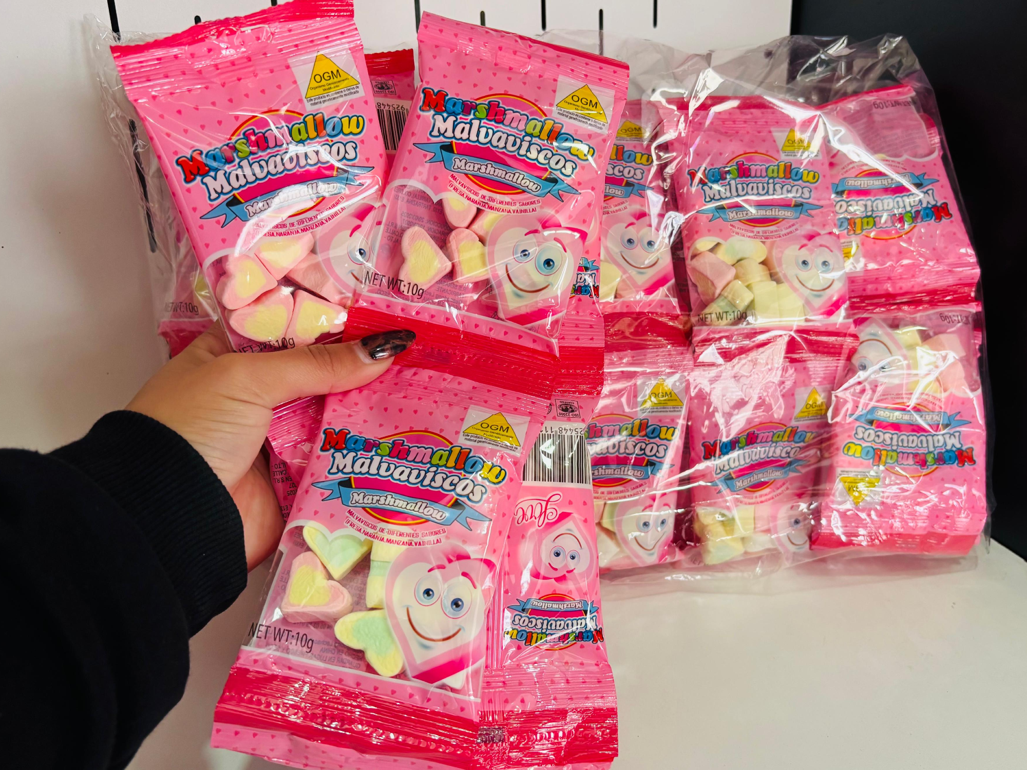 "OFERTA" BOLSITA CHICA DE MALVAVISCO EN TIRA X 10 BOLSITAS - COD.: 269