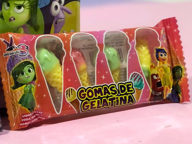 GOMITAS DE GELATINA CON FORMITA DE HELADITOS x 30 unid. - COD.: 589 de Sin Igual Tienda
