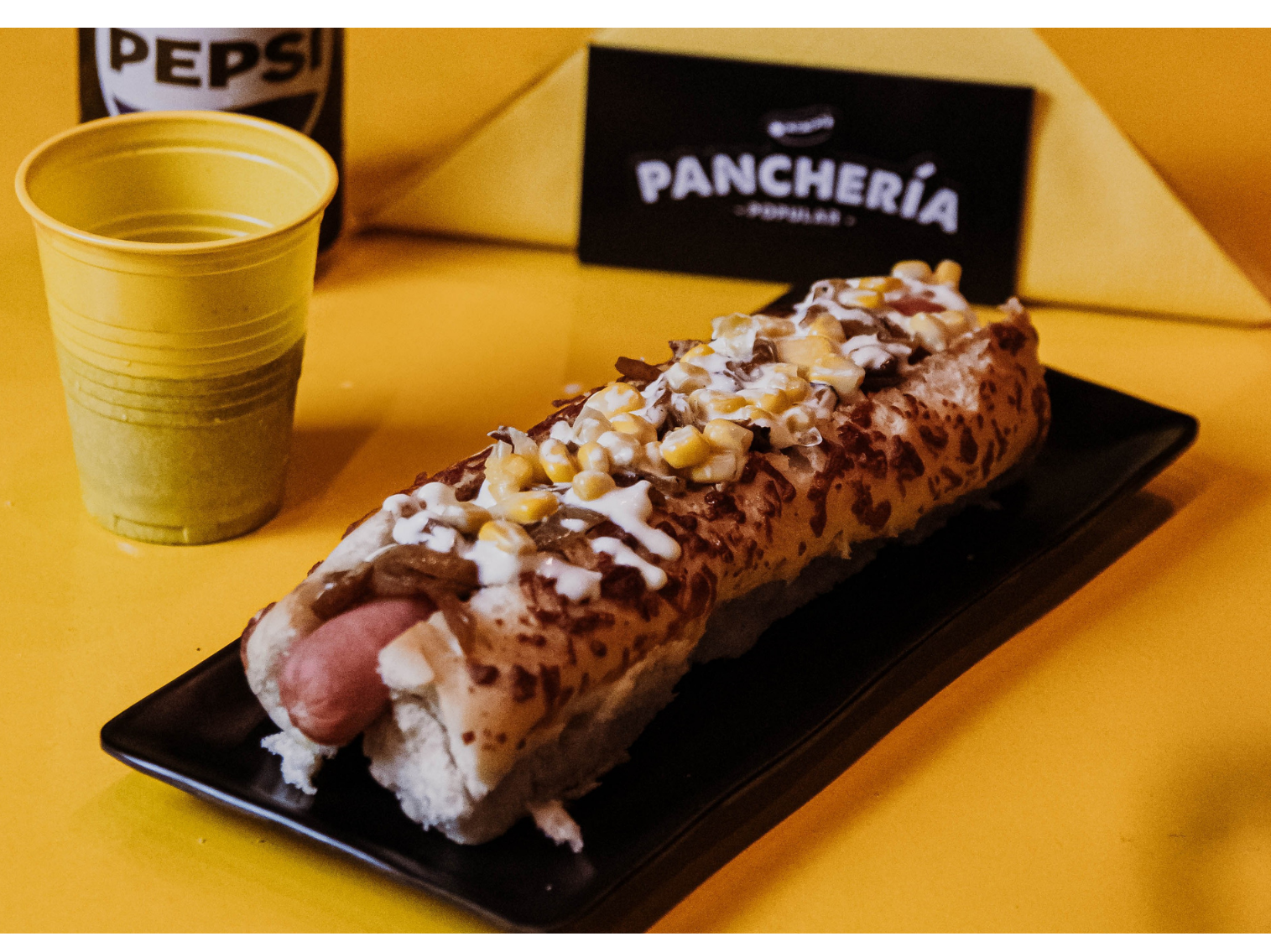 PANCHO POPULAR + BEBIDA