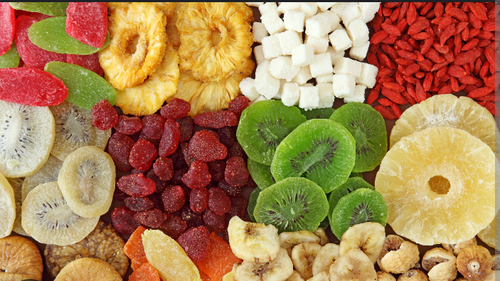 FRUTA DESHIDRATADA / GLASEADA