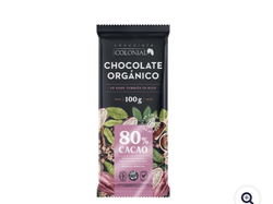 Chocolate Orgánico 80% CACAO