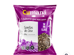 Semillas de chía Cumana x 250 GR