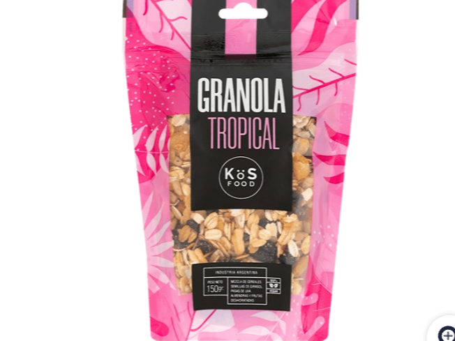 Granola Tropical x 400 GR KooFood