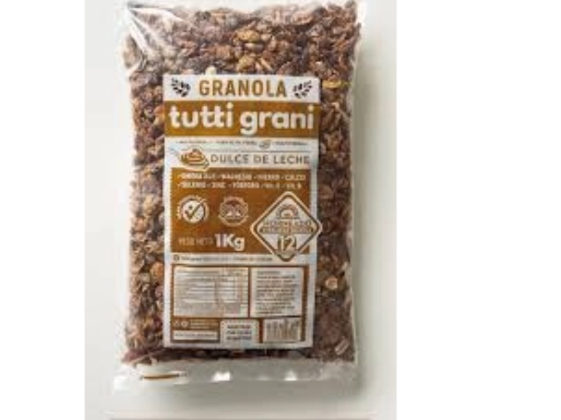 Granola Dulce de leche Tutti grani x 1kg