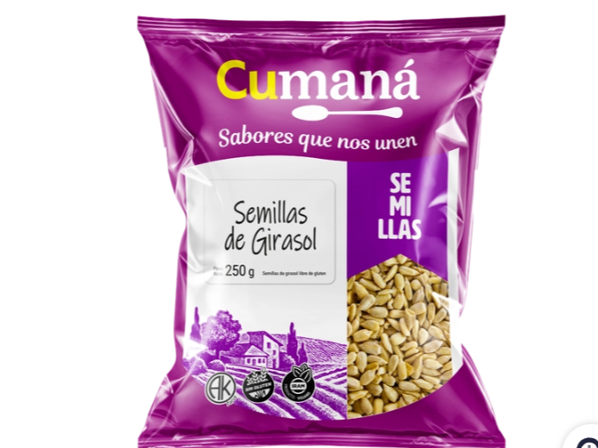 Semillas de girasol Cumana x 250 GR