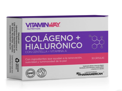 Colágeno + Hialurónico x 30 cápsulas